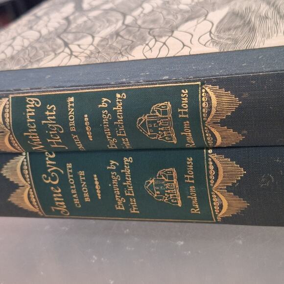 Jane Eyre by Charlotte Bronte+ Wuthering Heights.. Illustrator Fritz Eichenberg - Picture 5 of 16